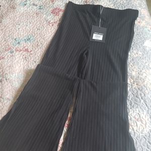 Baddie black flared pants, bell bottoms